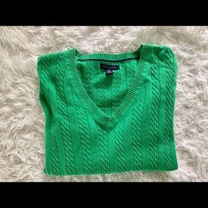 Small Green Tommy Hilfiger Knit Sweater
